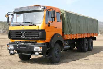   ND1255BJ 6x4  Mercedes  BEIFANG BENCHI 